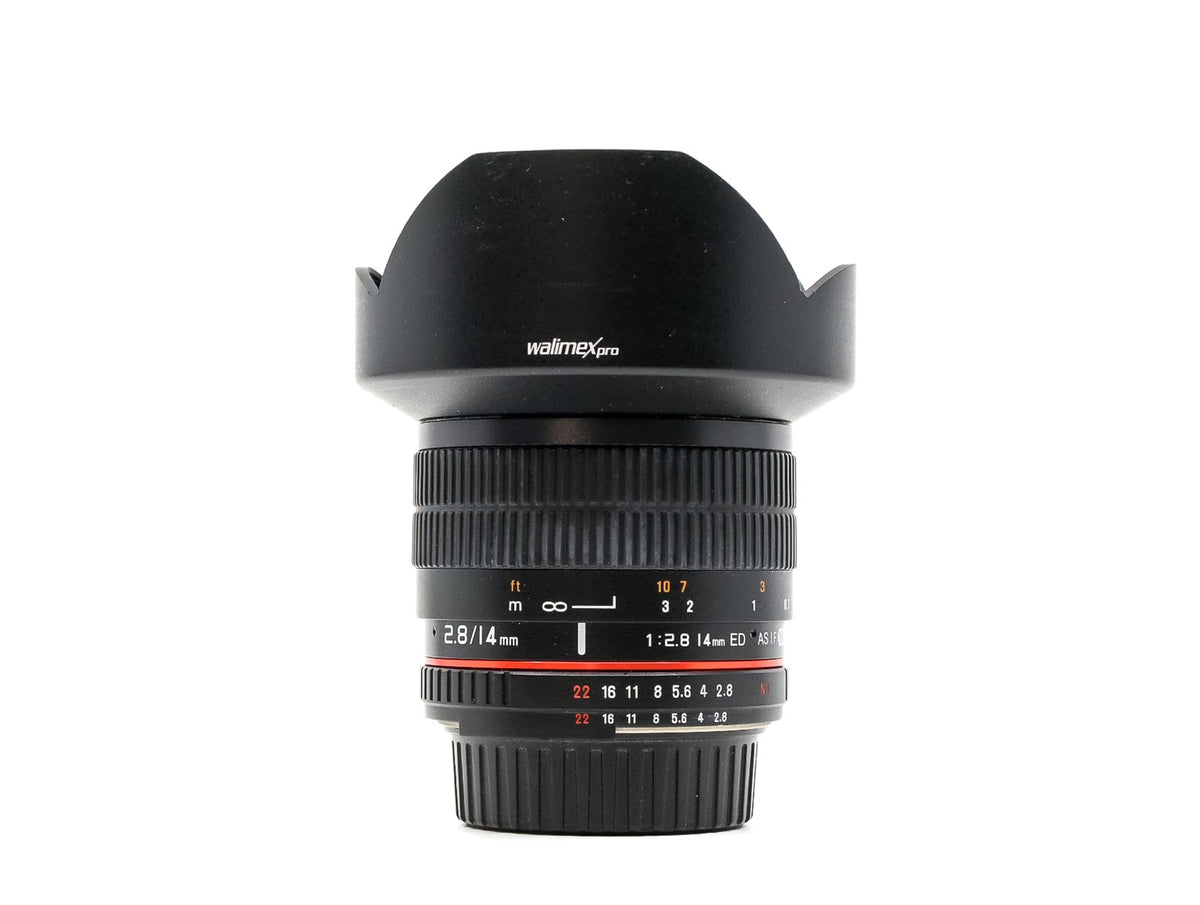 Walimex Pro 14mm f/2.8 ED AS IF UMC AE - Nikon Fit · Hauptbild