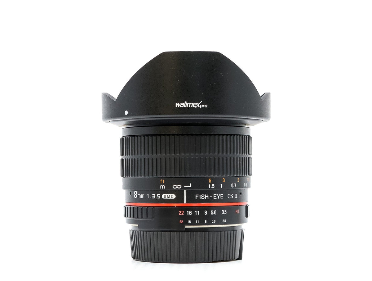 Walimex Pro 8mm f/3.5 UMC CS Fisheye II - Nikon Fit · Hauptbild