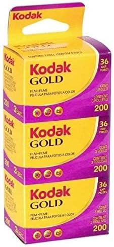 Kodak 35mm GOLD 200 Film / 3er-Pack / GB135-36-Vertikalverpackung