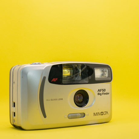 Minolta AF35 Big Finder – Kompakte Vintage 35mm Analogkamera