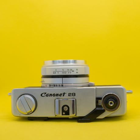 Canon Canonet 28 – Vintage 35mm Messsucherkamera Analogkamera