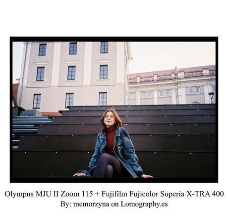 Olympus MJU II Zoom 115 - 35mm Premium Filmkamera