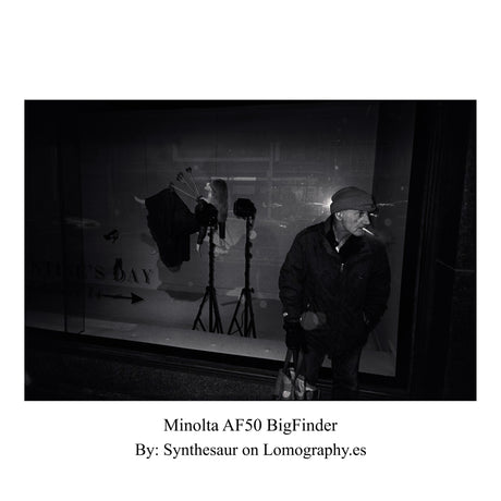 Minolta AF35 Big Finder – Kompakte Vintage 35mm Analogkamera